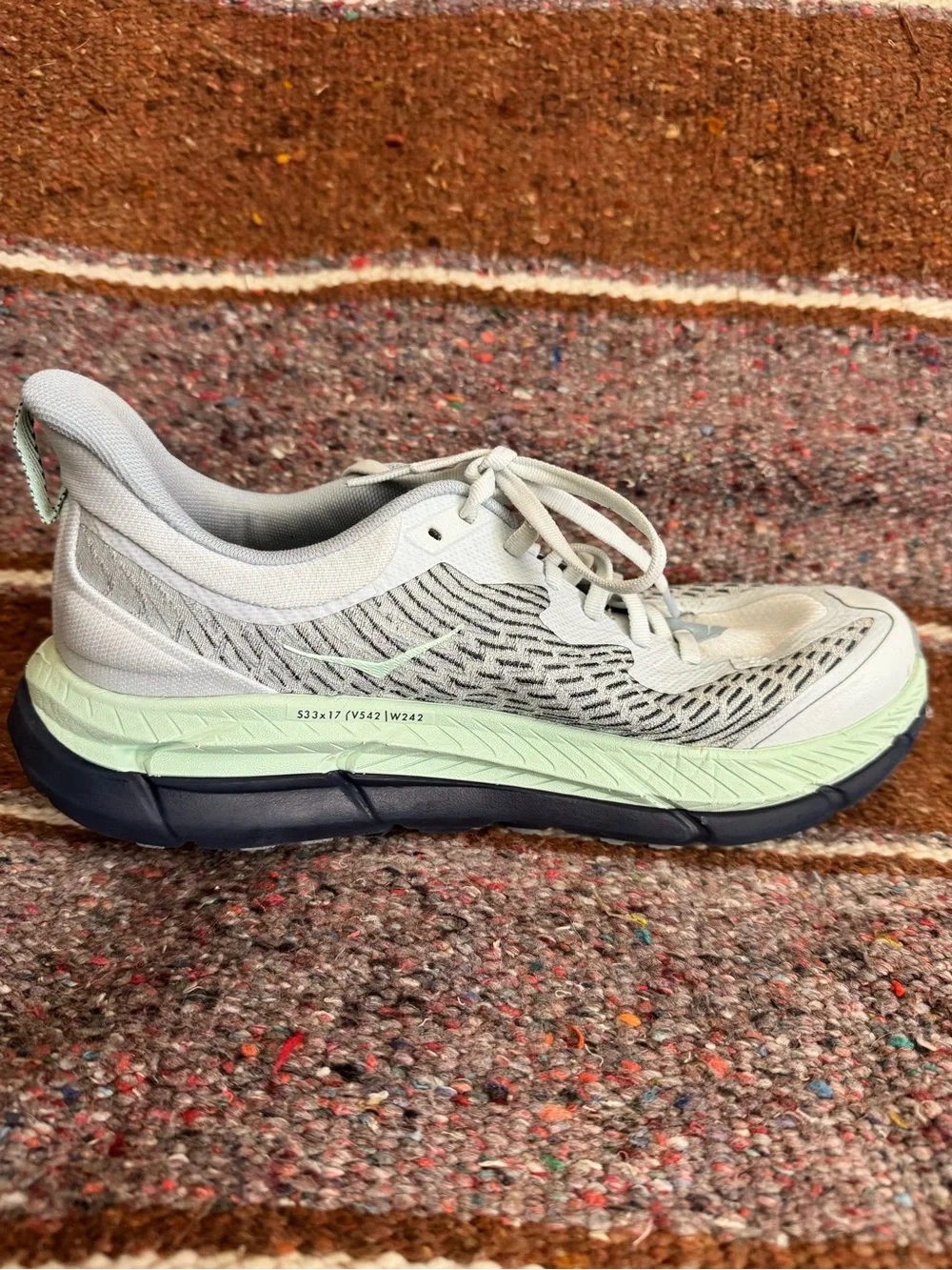 Hoka Women's Mafate Speed 4 Trail Mint Running Shoes Size 9.5